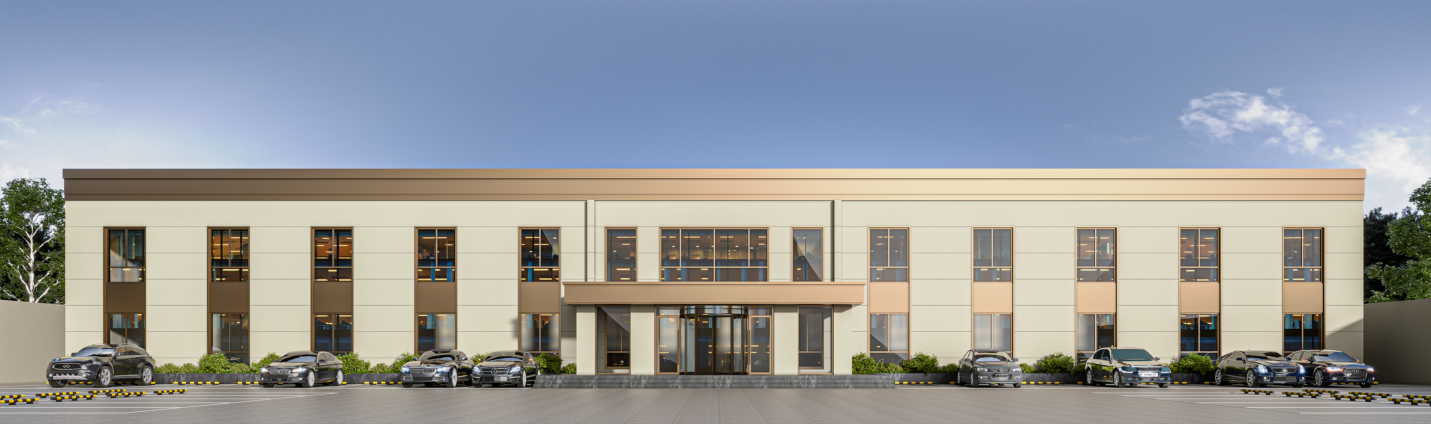 产业园区办公室|以现代极简为骨融雅致质感为魂 ​​​-9