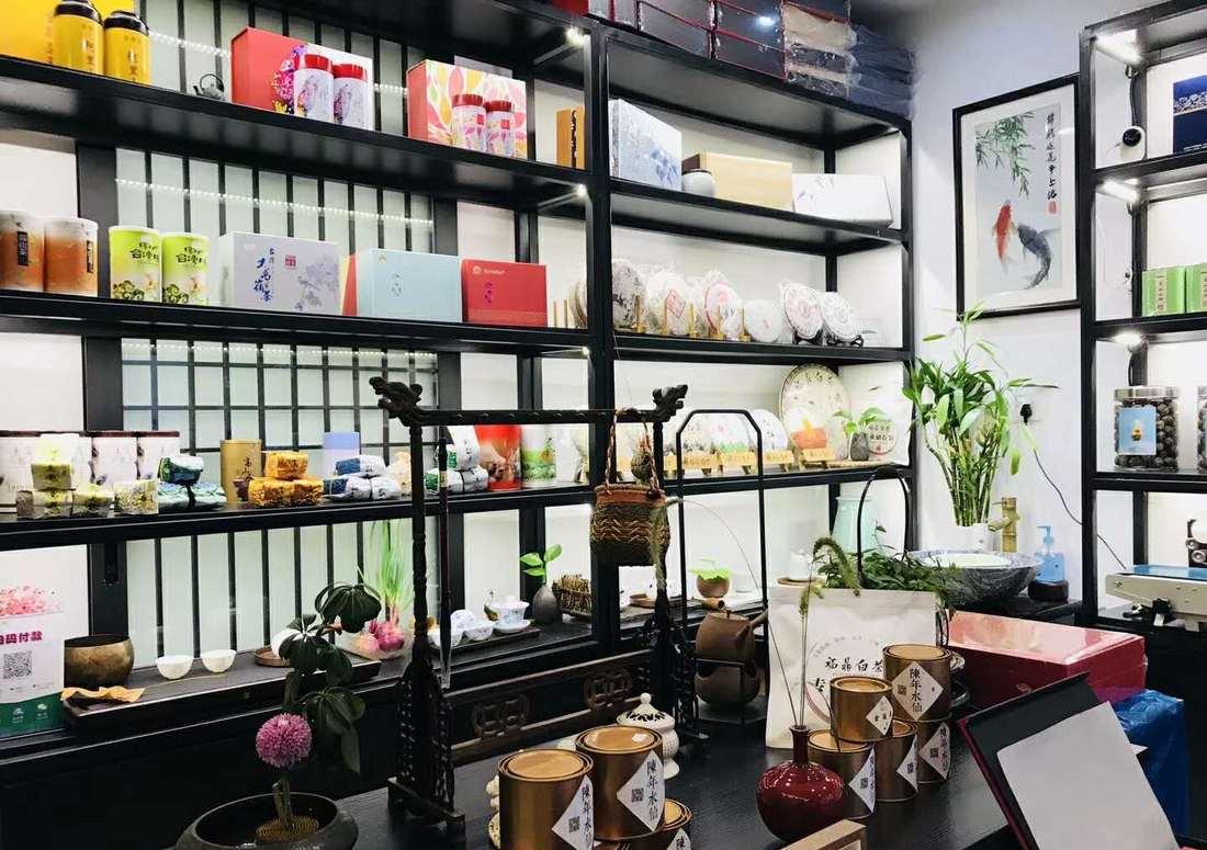 融入茶文化的“不二茶庄”店面设计-17