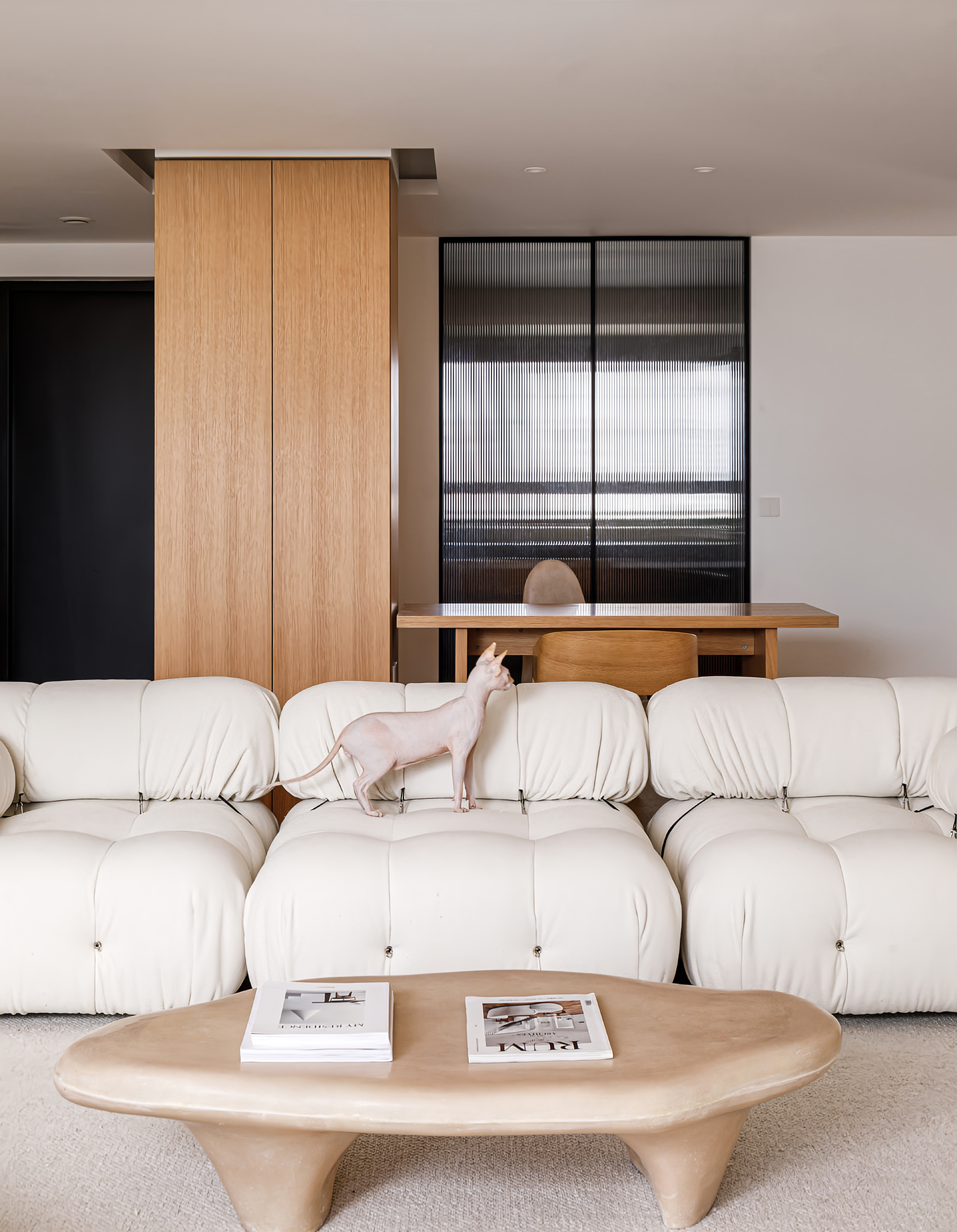 绿植光影有温度的家丨中国北京丨NOTHING DESIGN-3