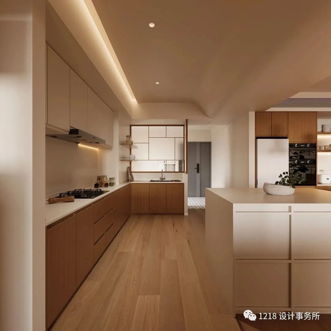 嘉裕公馆原木风二手房改造丨1218 设计事务所-40