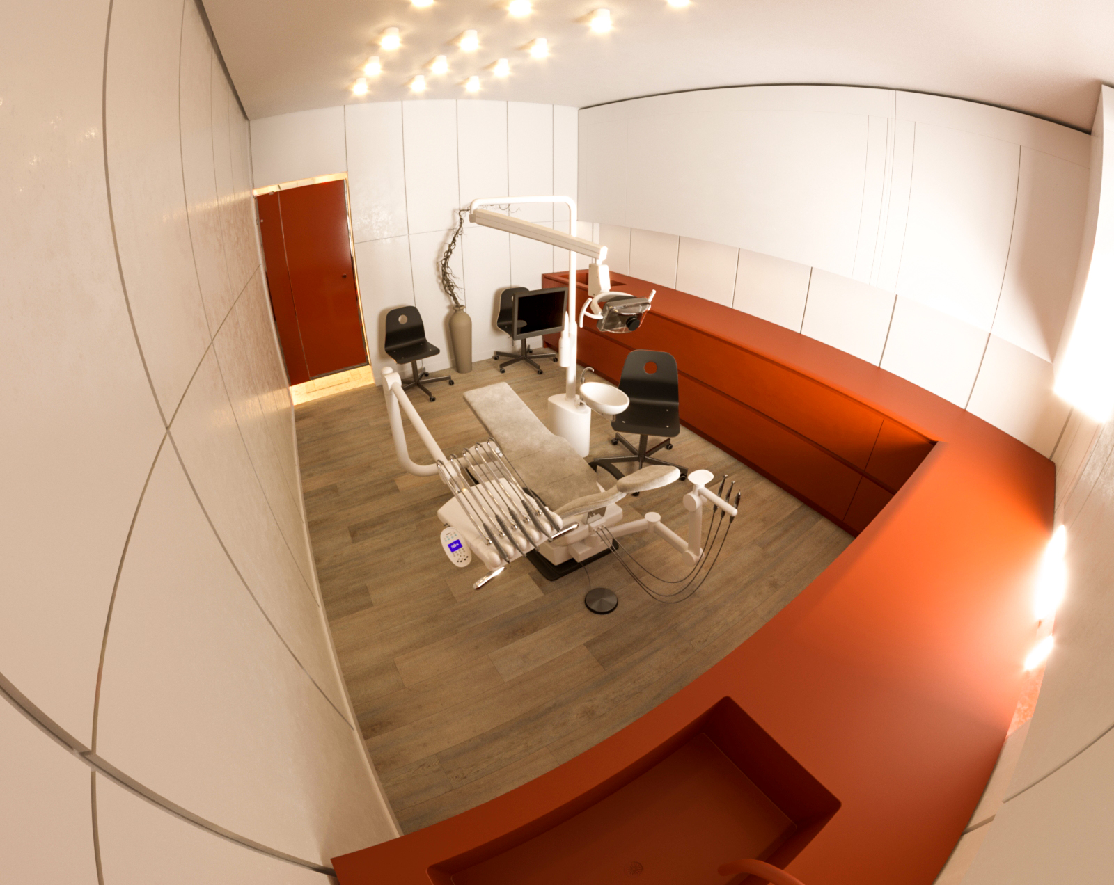 Anna Nicolas Clinic 室内设计丨Saber Designs-16