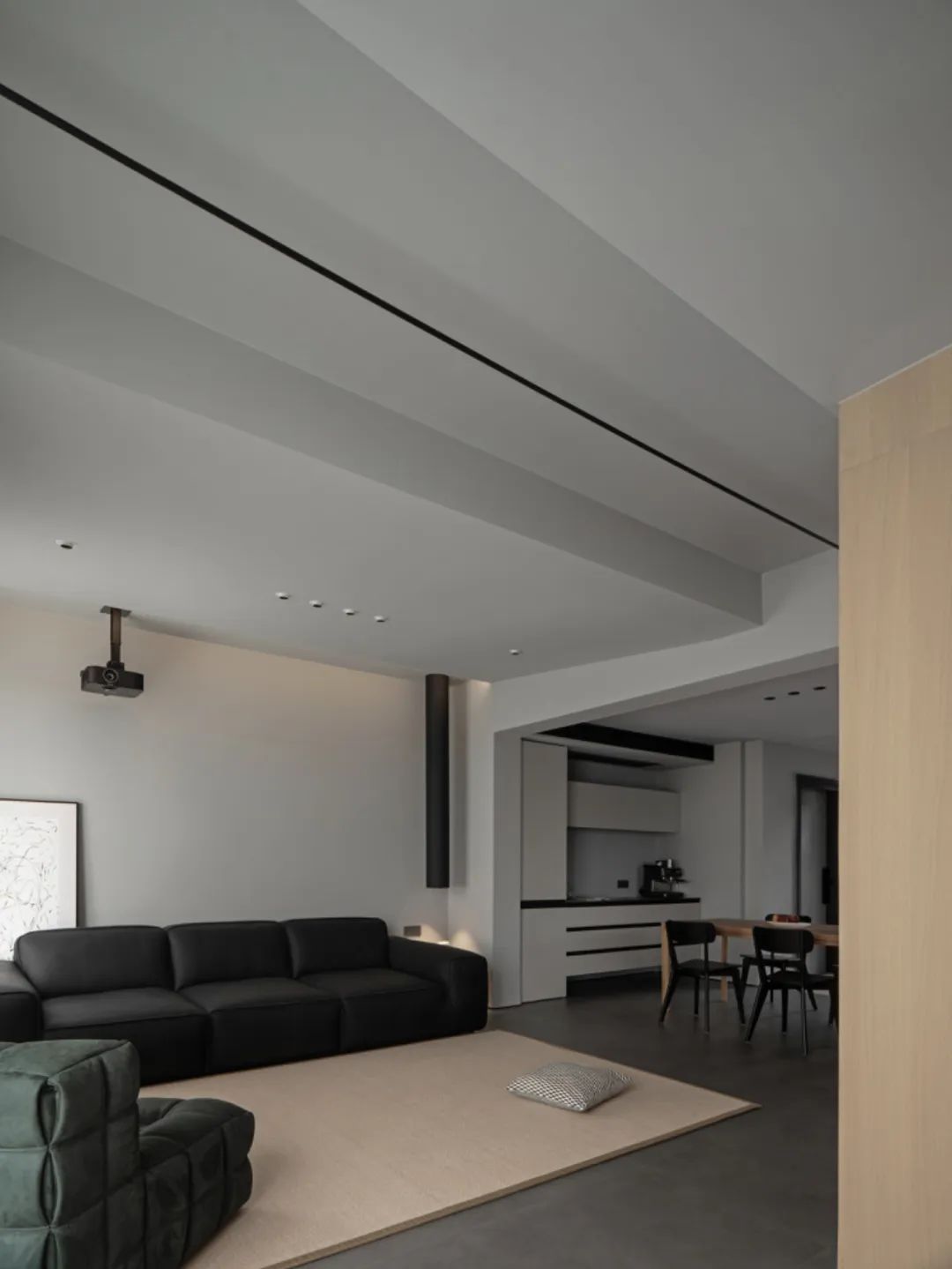 留住设计|爆改220㎡顶层复式,很酷且有趣的二人居丨中国广州丨留住设计(主创设计Zeson庞耀锡)-35