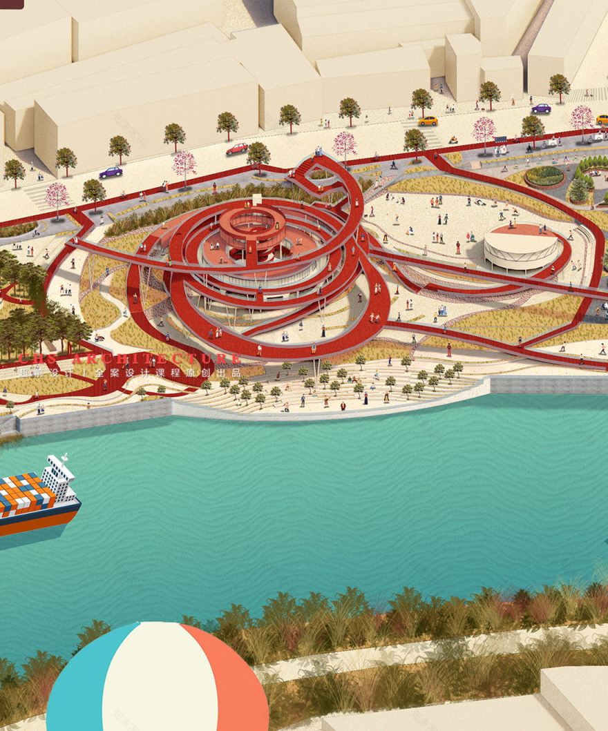 游哉·滨水景观规划方案设计丨超前设计-22