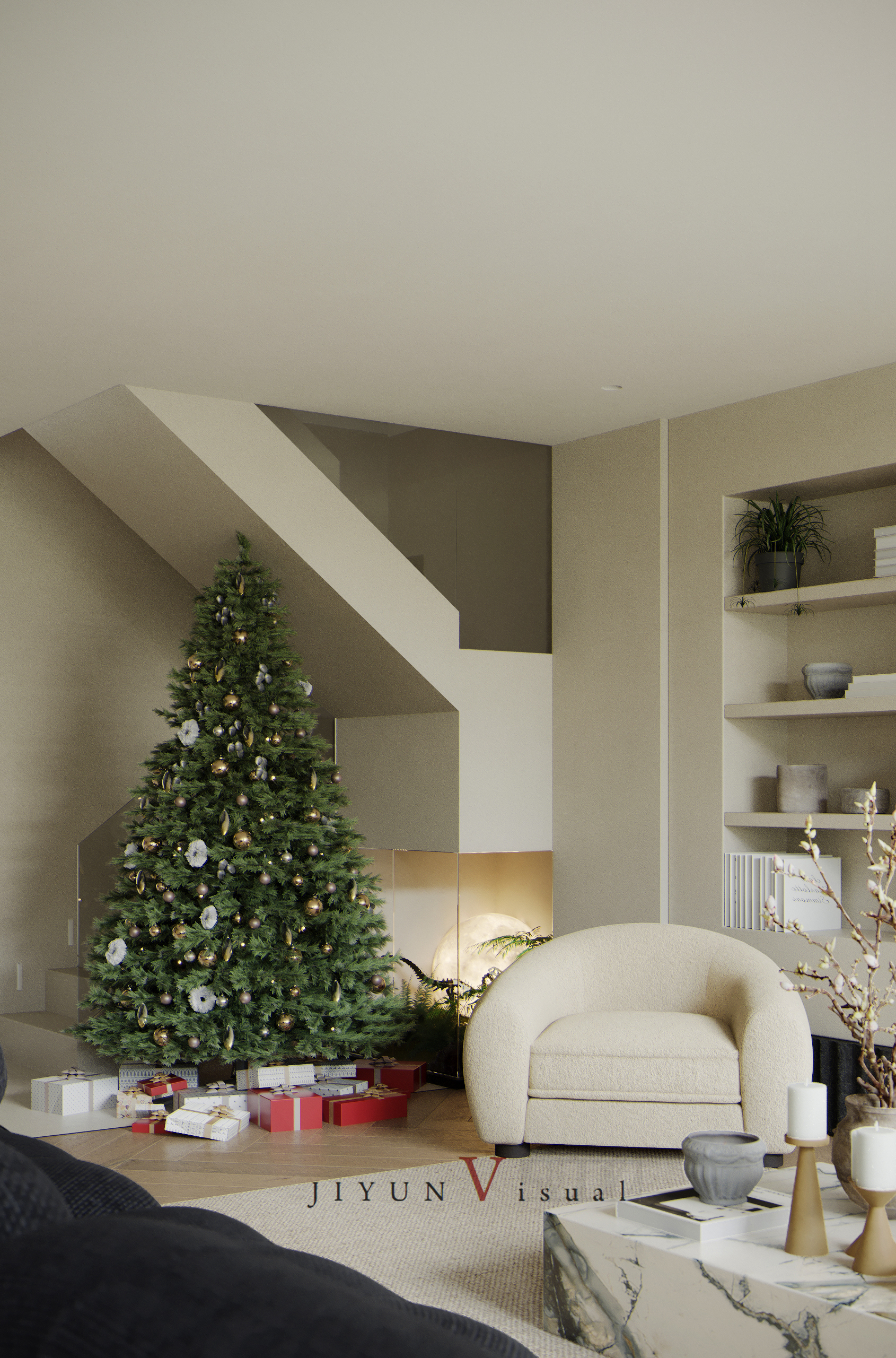 简约风格室内设计作品丨中国北京-18