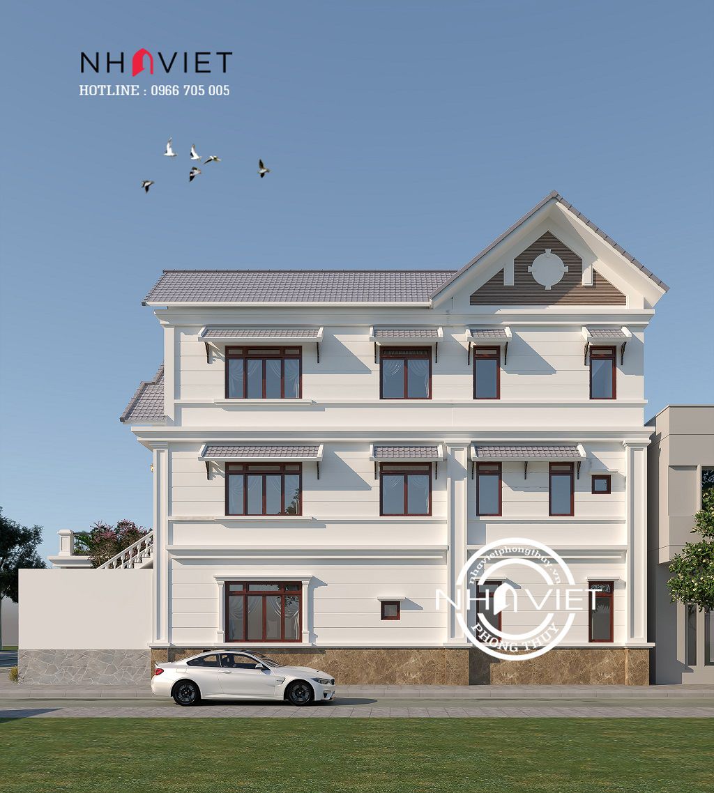 河内丹凤现代3层泰式别墅设计丨越南河内-17