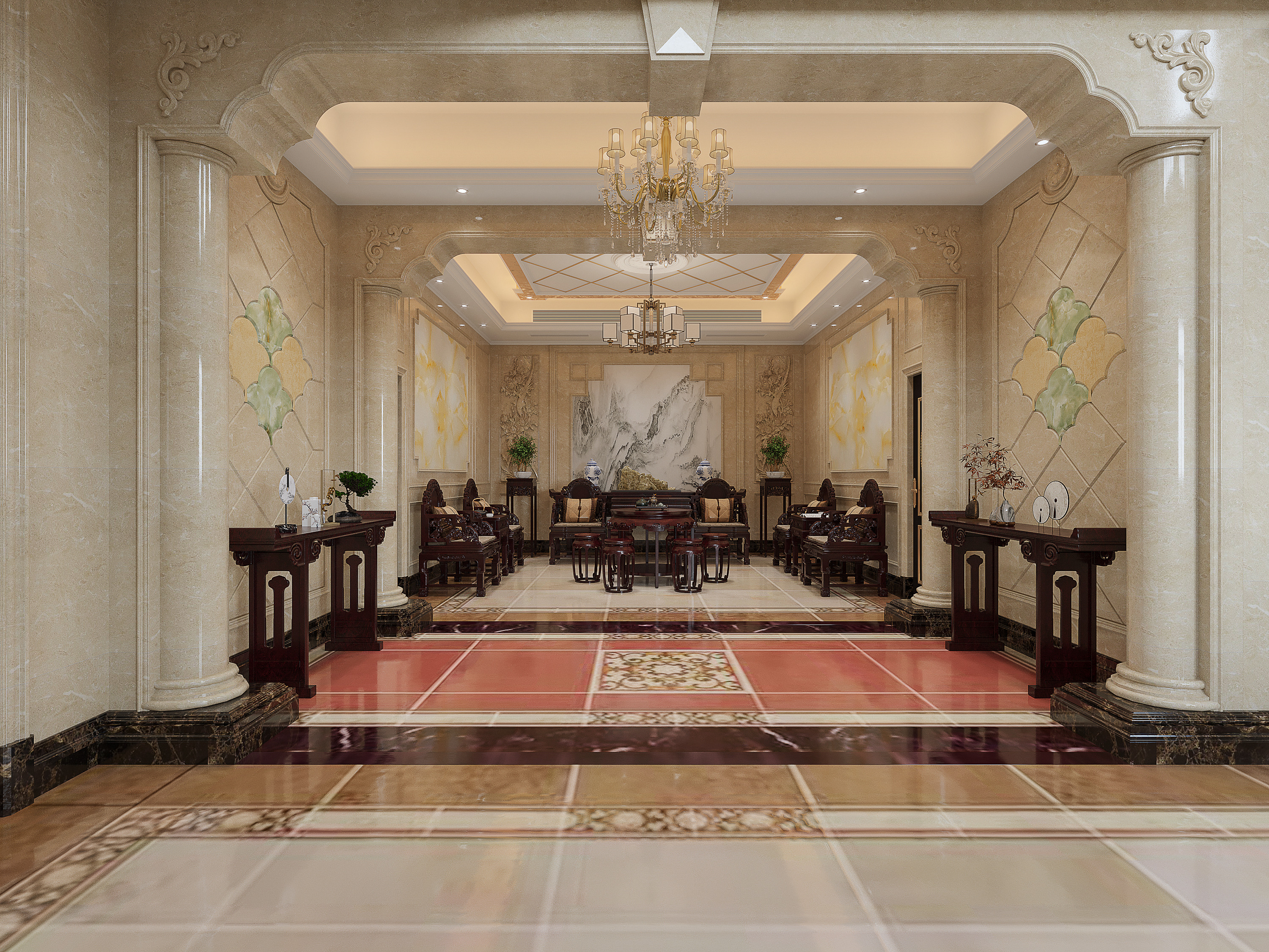 欧式奢华主义与现代居家理念的融合设计-13