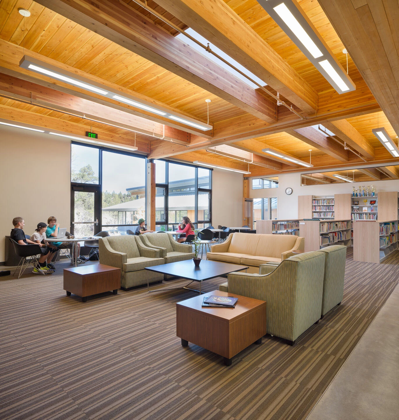 俄勒冈州中部卡斯卡德学院丨美国本德丨Hennebery Eddy Architects-23