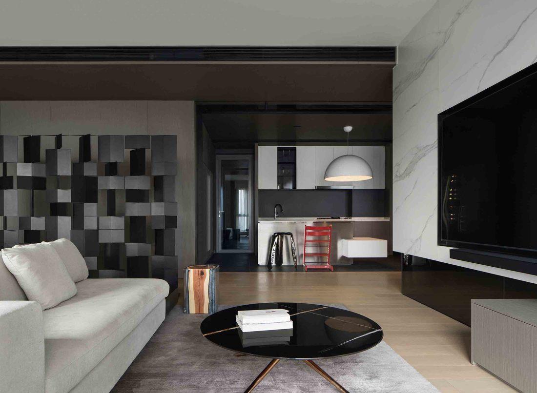 炫酷摩登的精装房改造-90