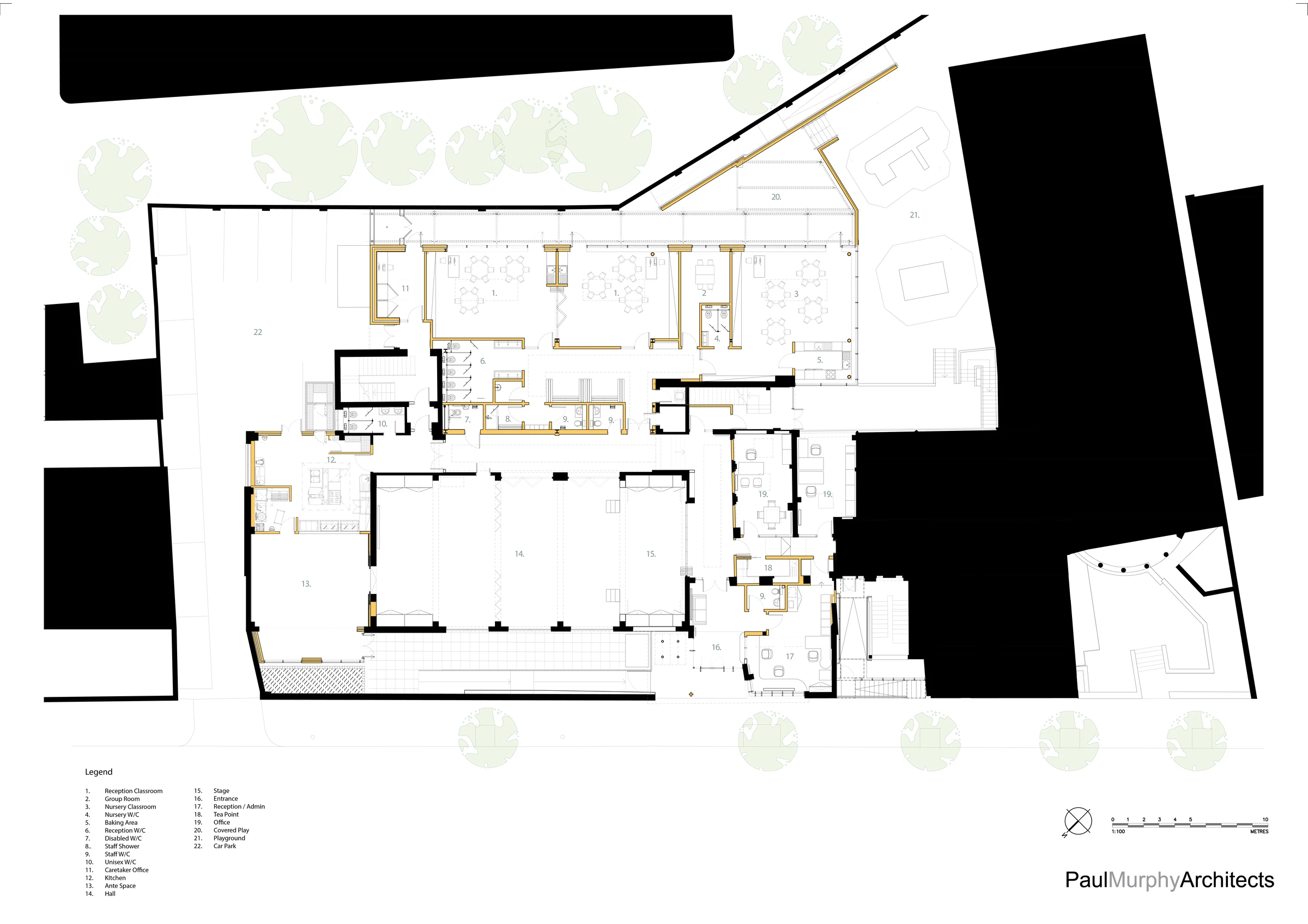 圣克里斯蒂娜小学丨英国伦敦丨Paul Murphy Architects-66