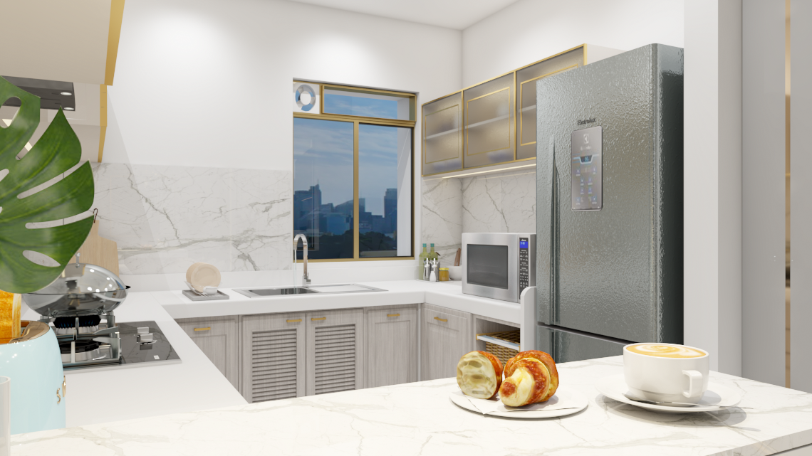 RESIDENTIAL PROJECT - LIVING/DINING & KITCHEN SPACE-5