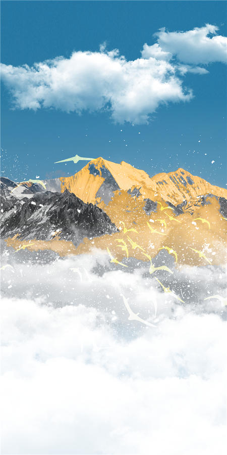 轻奢风 三联组合软装挂画-9