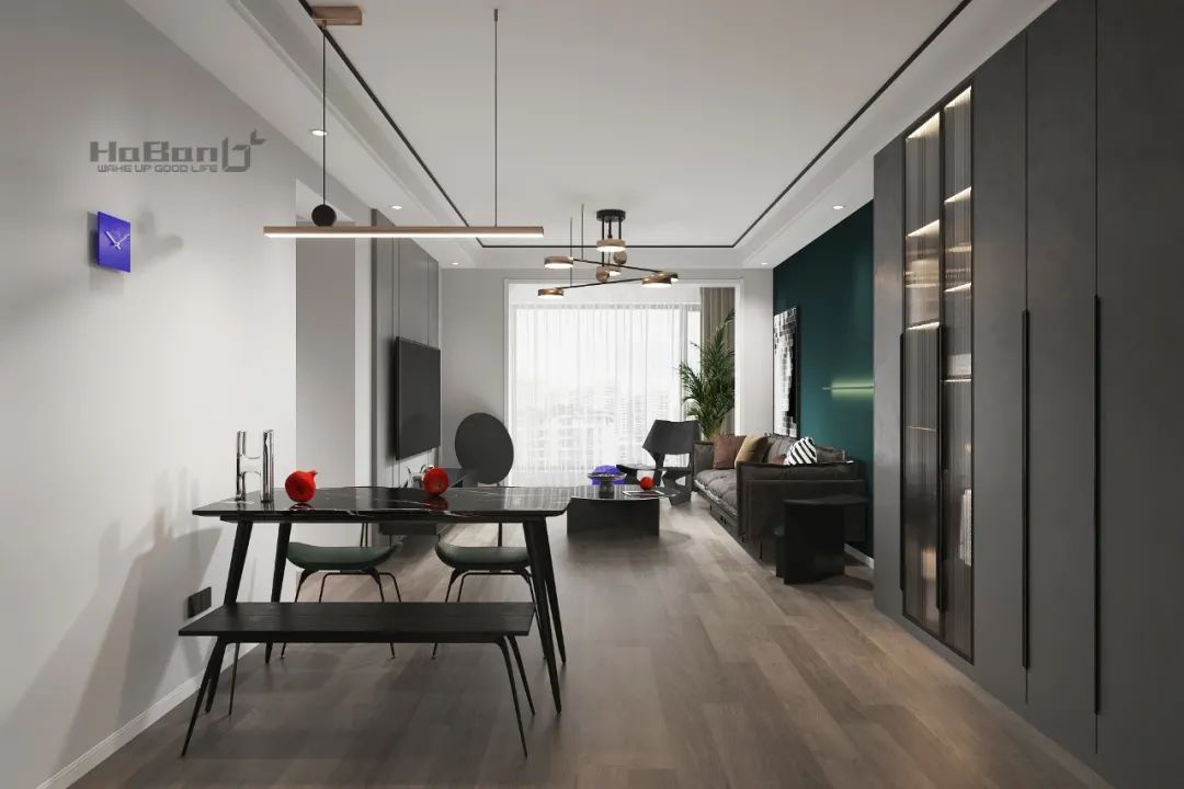 华润柒公馆 90㎡现代风,打破空间界限,感受日升日落-21