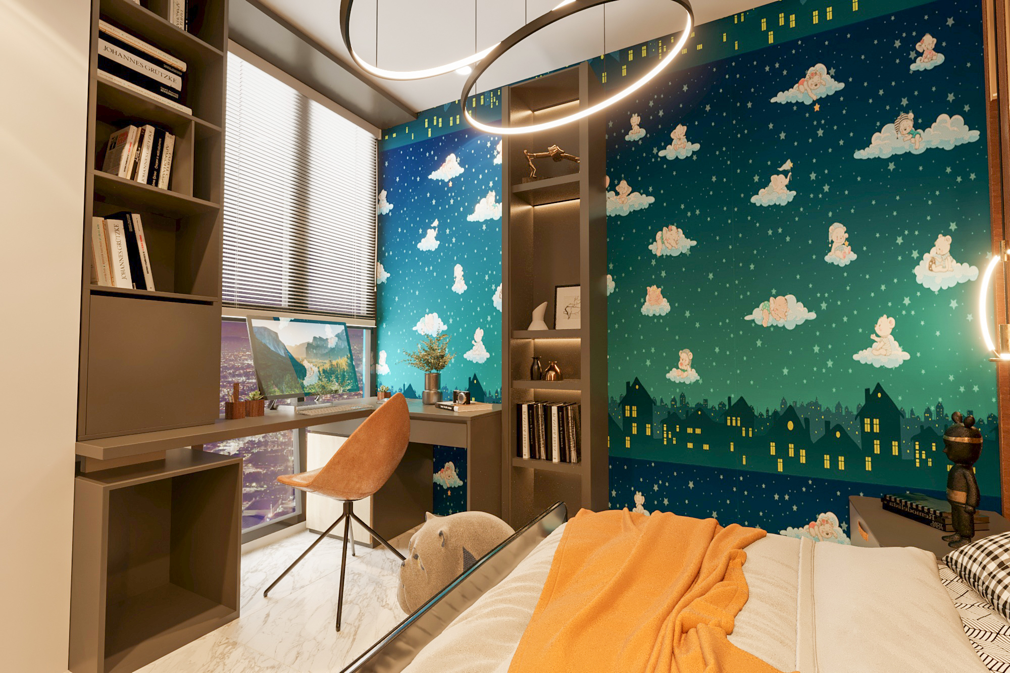 3D Interior Apartment Modern 2022-24