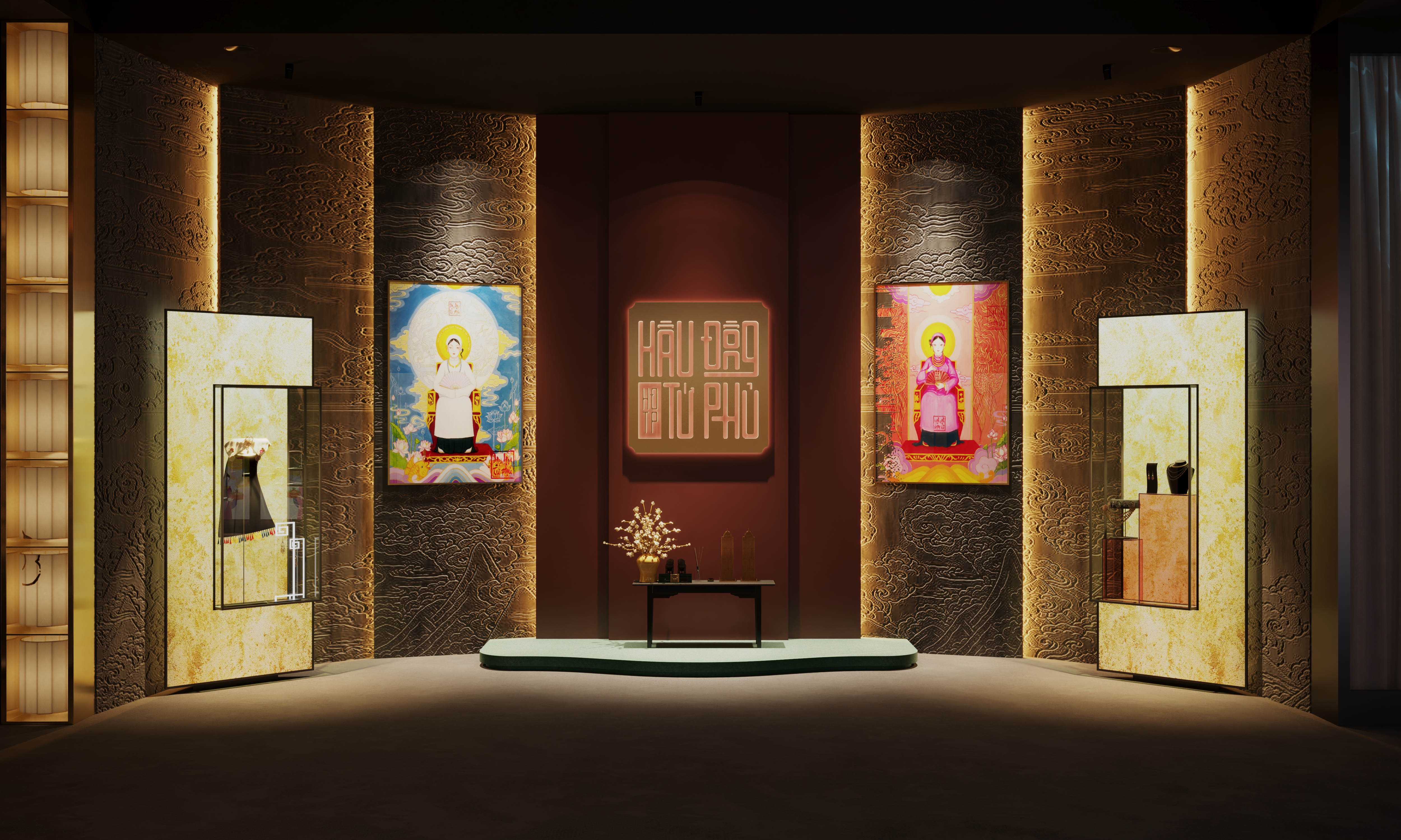 “Hầu Đồng Tứ Phủ”艺术展-13