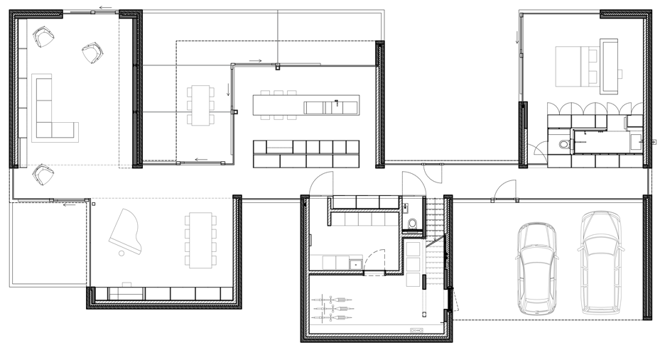比利时林间混凝土盒子住宅-33