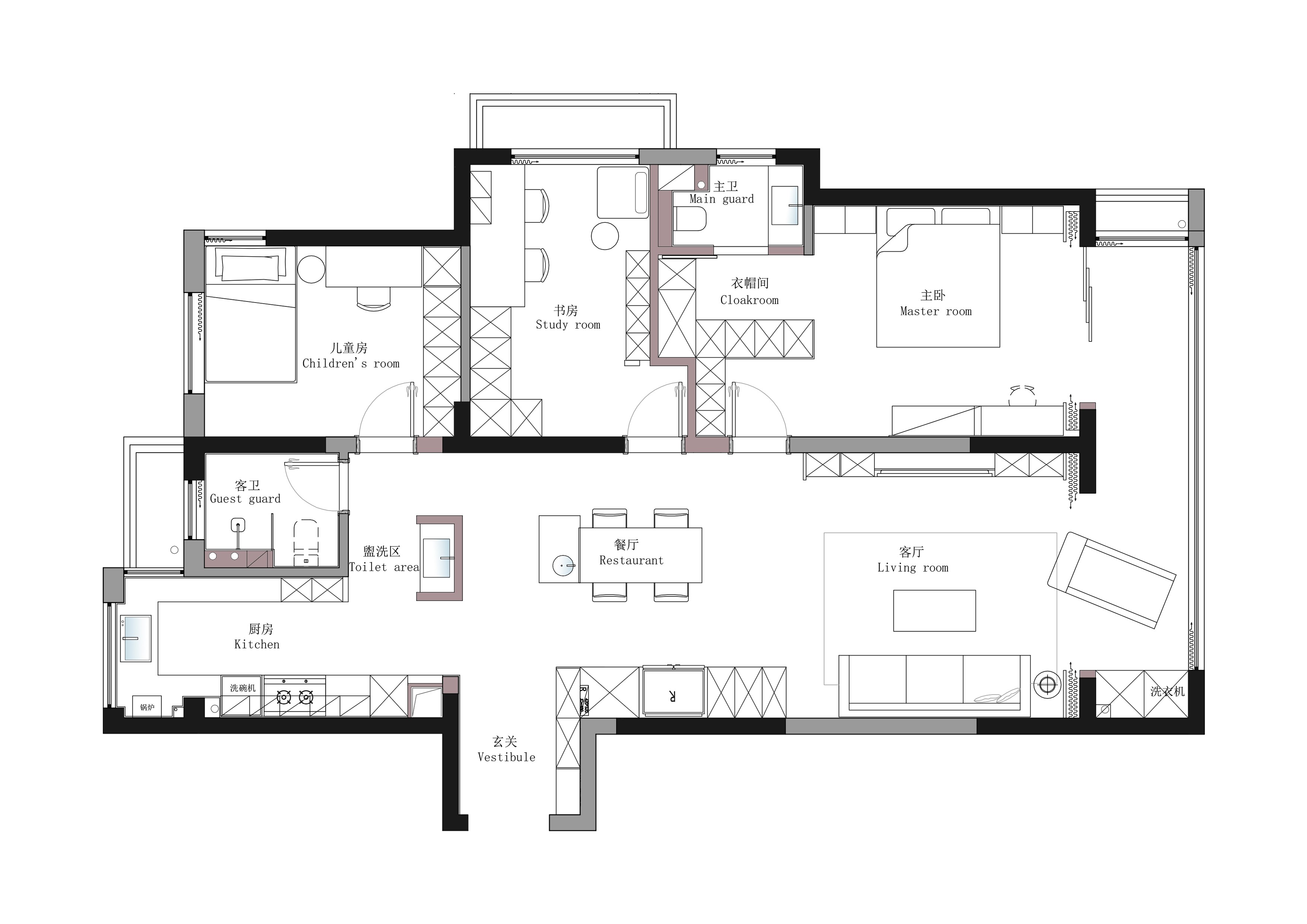 留白·私宅｜落蘇丨留白屿下空间建筑-25