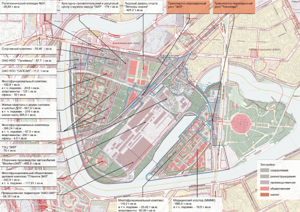 ЗИЛЮг区域规划及开发项目丨俄罗斯莫斯科丨Citymakers,KCAP,莫斯科总体规划研究院,Меганом等-32