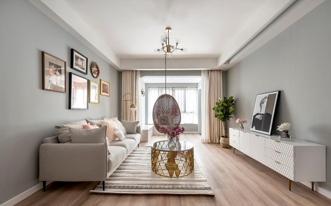 重庆初晨设计 · 童话粉色调平层空间-11