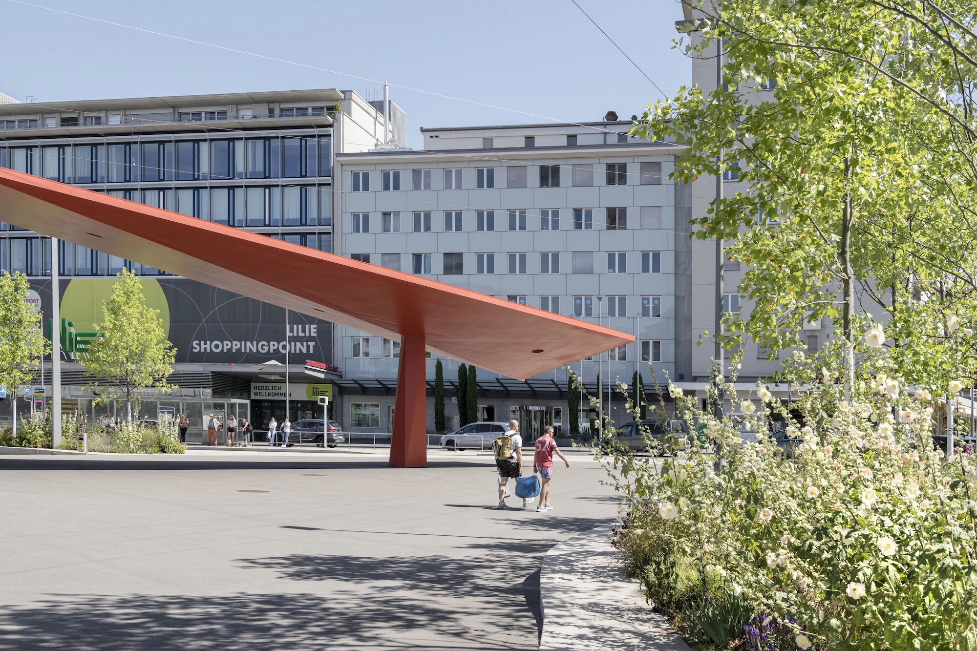 城市广场,施利伦丨瑞士丨weberbrunner architekten-9