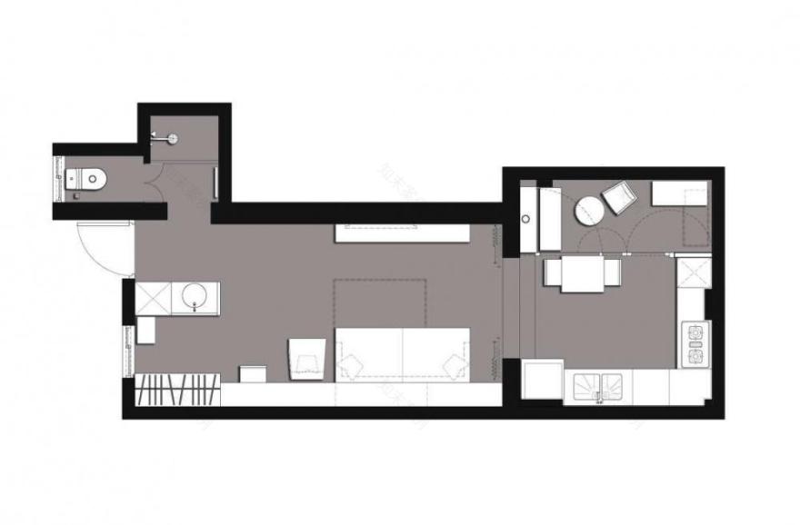 静安三米宽暗室逆袭,秘密空间解锁生活新姿势-12