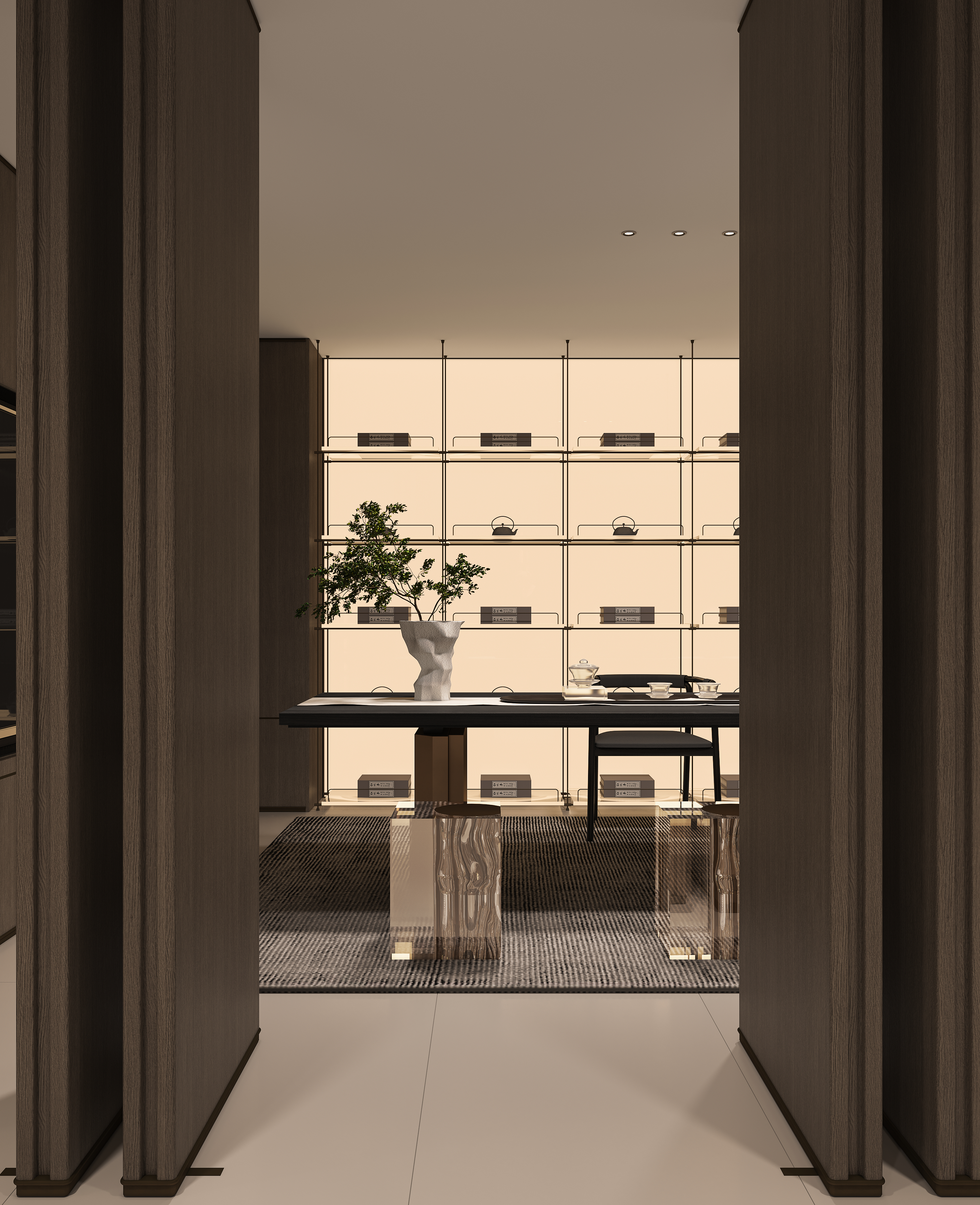 定制展厅丨中国洛阳丨井外空间设计-11