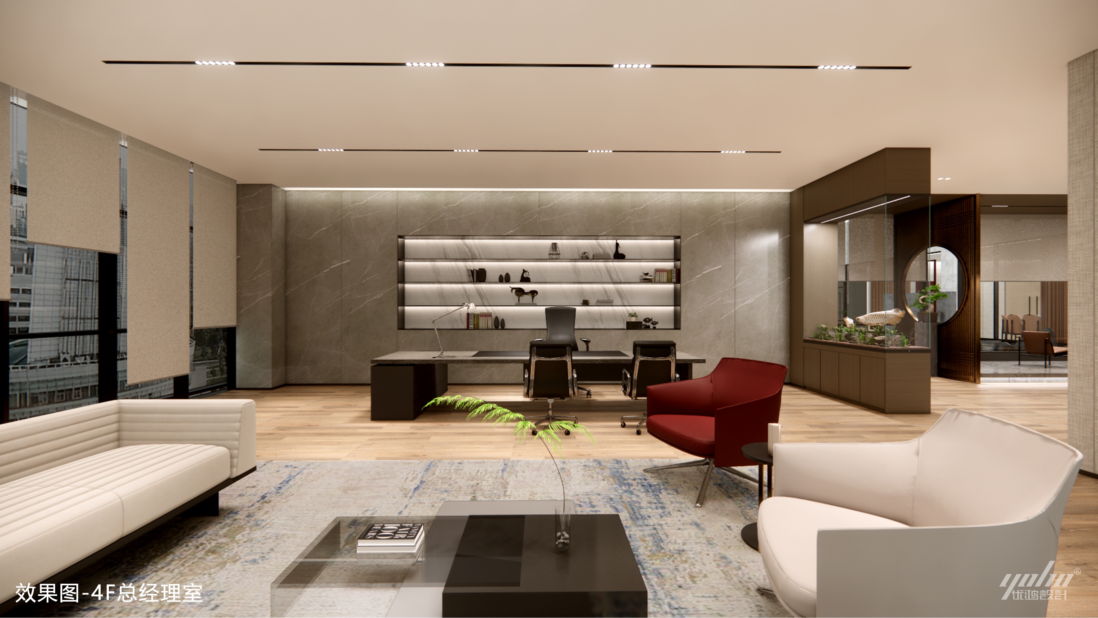 米勒  自由而有序,通透而大方丨中国浙江丨优鸿设计-44