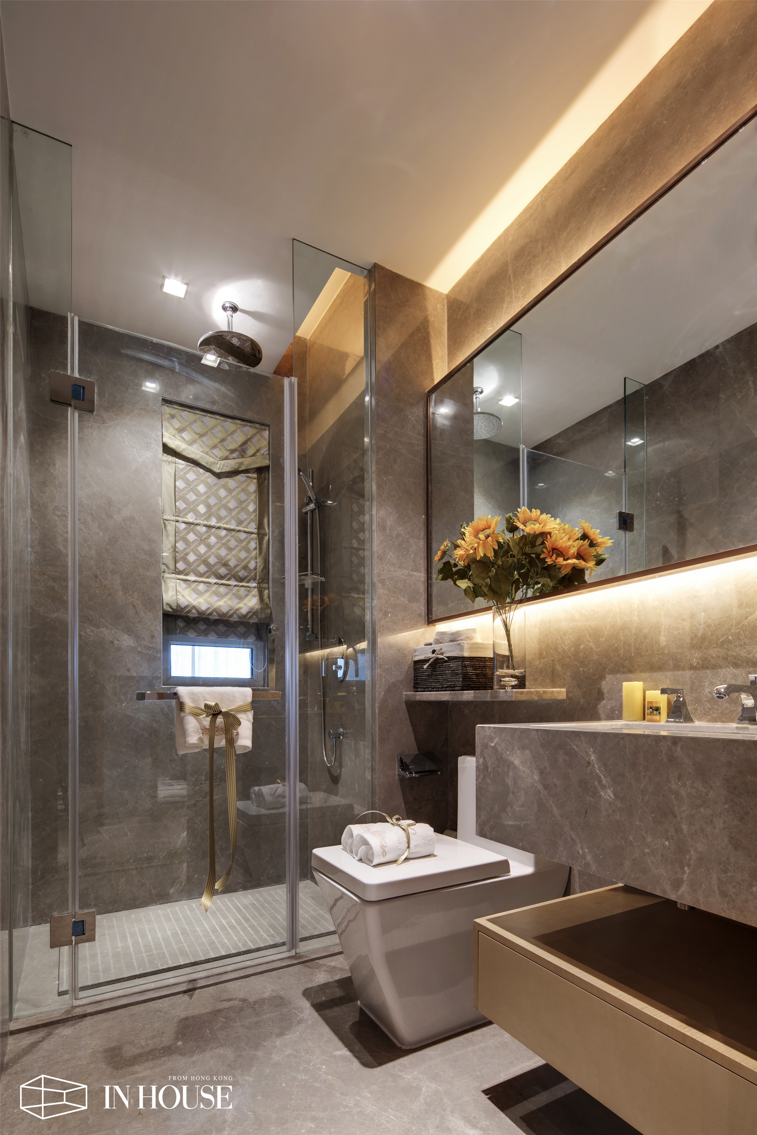 融创中新国际城95㎡样板间软装设计——INHOUSE设计-19