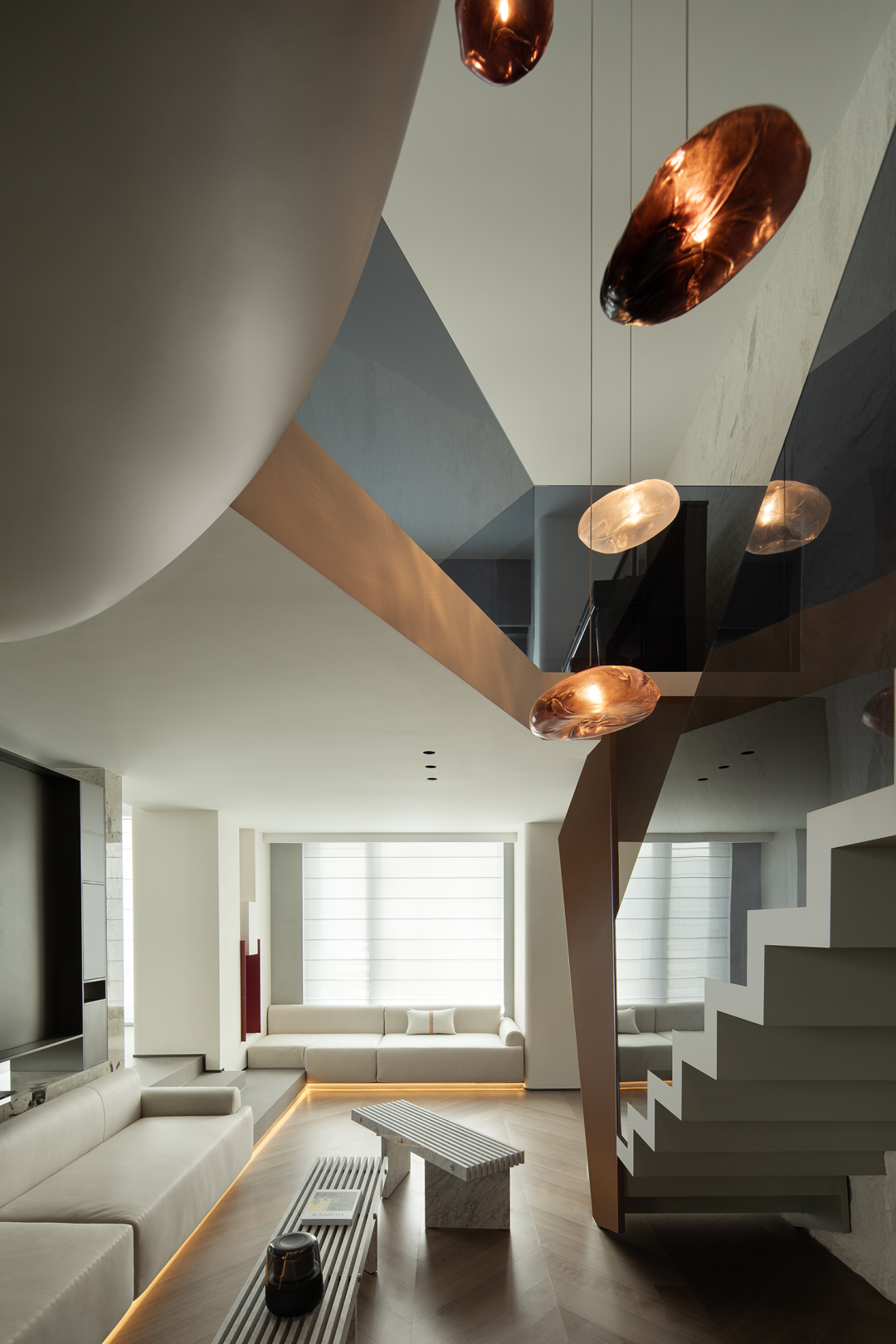 杭州 600㎡ 光之合院,家的对话诗丨中国杭州丨袁杰设计事务所-99