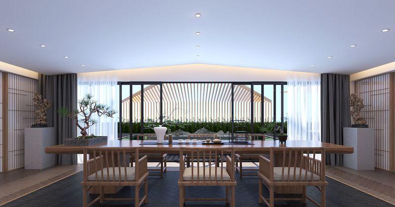 楚雄办公会所设计-65