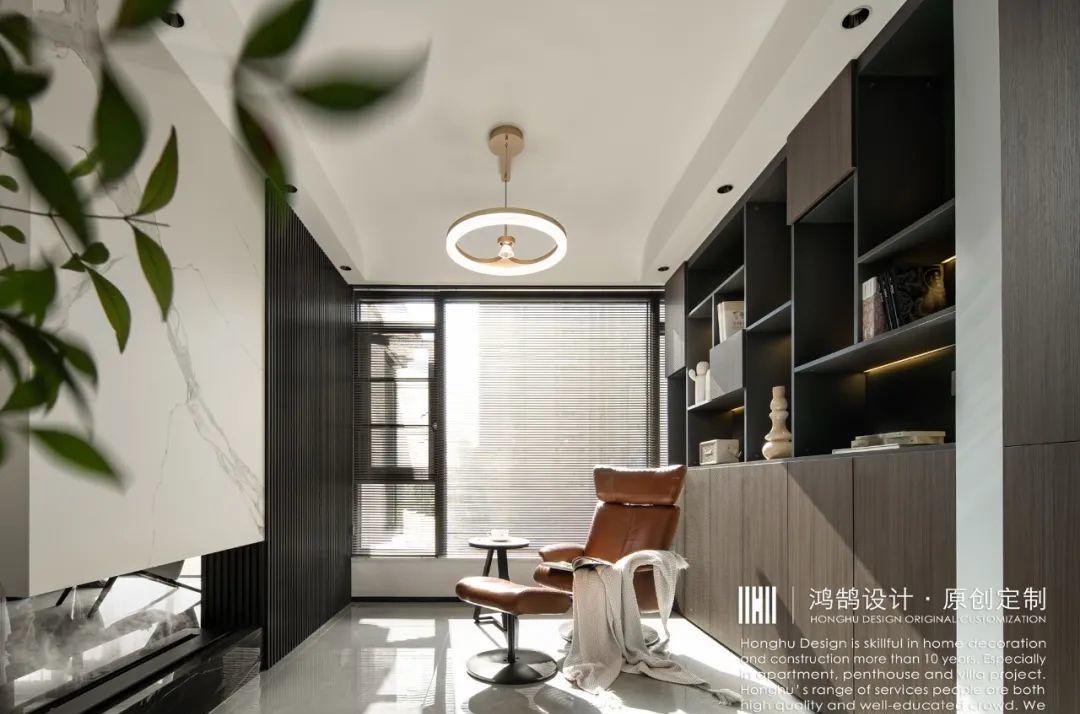 现代平层装修丨芜湖鸿鹄设计-16