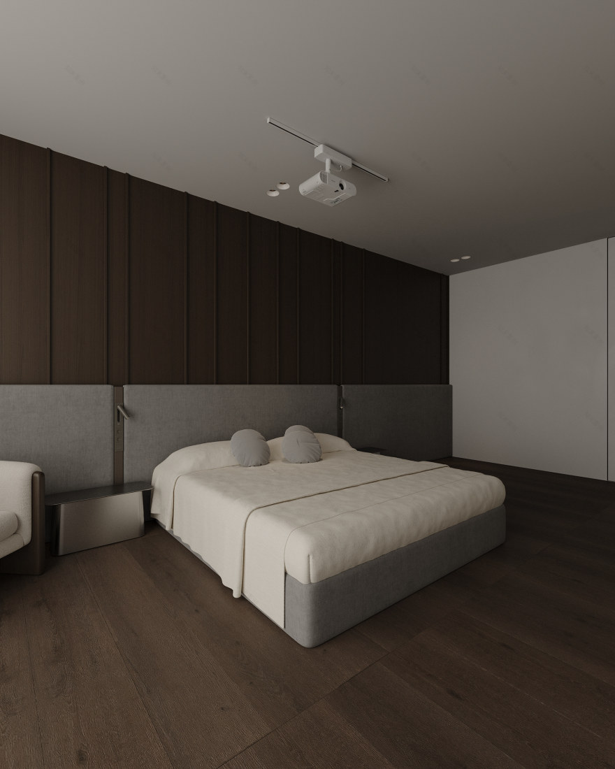 3D可视化的极简主义室内设计-2