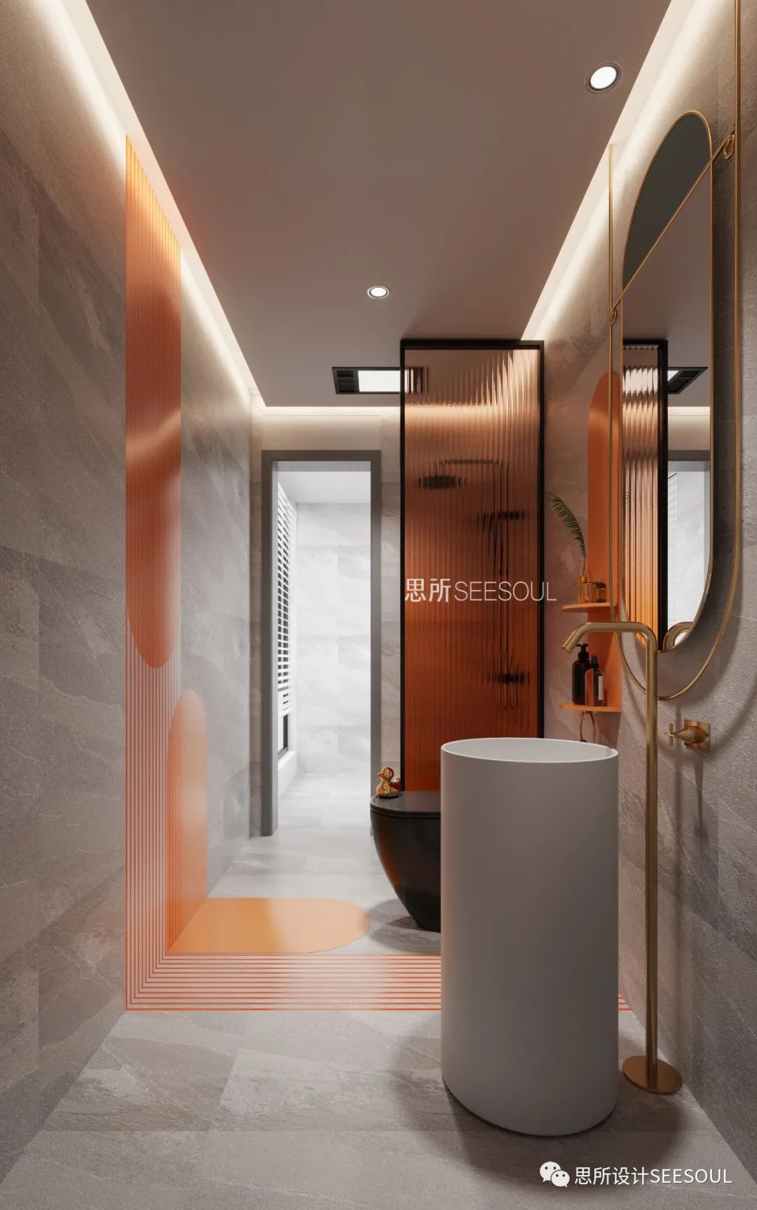 色彩点睛,耒阳合兴中心城现代家居设计-51