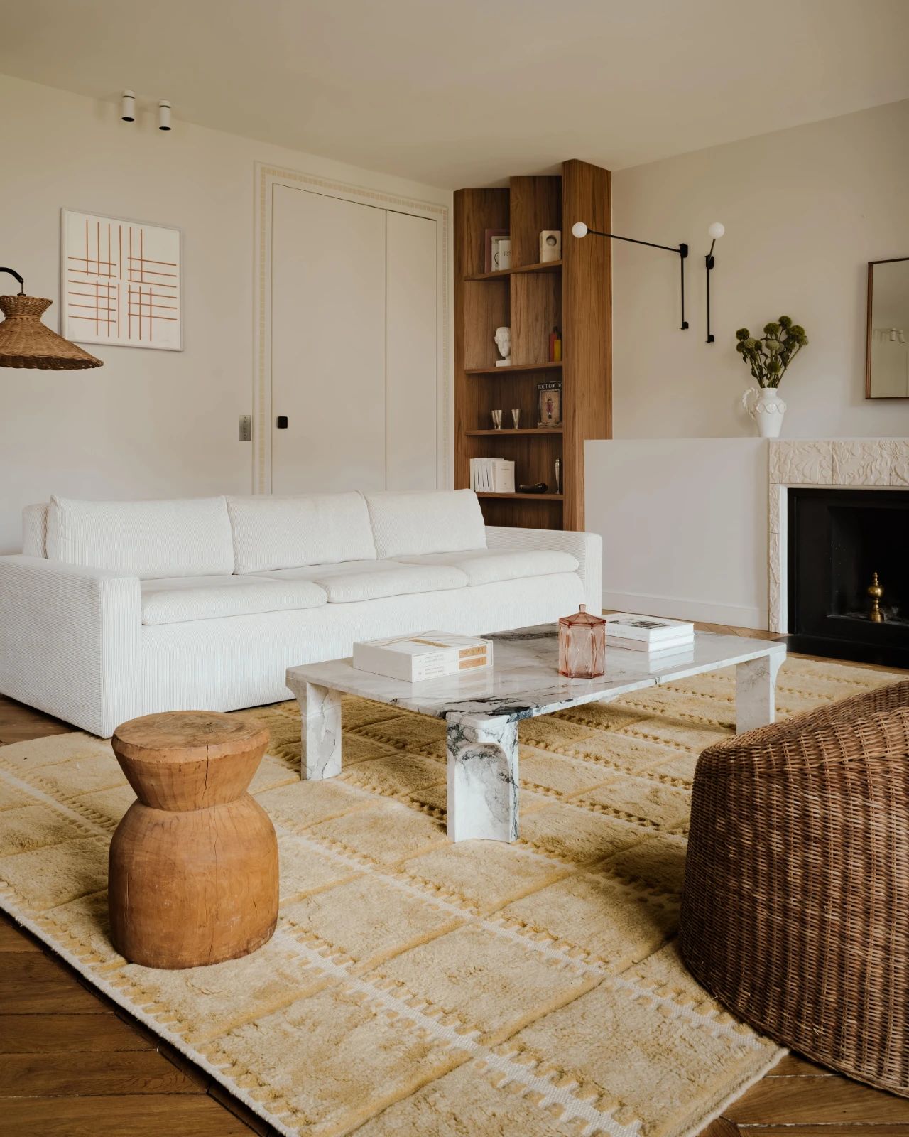 Courcelles平层室内设计丨法国巴黎丨Camille Lequatre-2