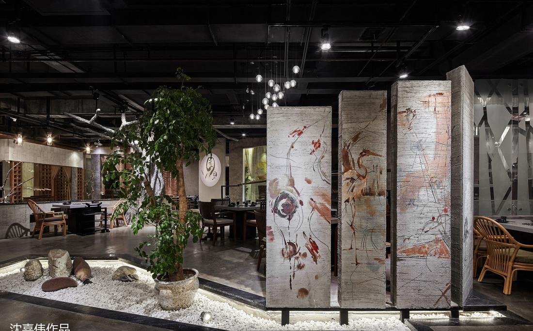 火锅店丨沈嘉伟设计作品—园里火锅-26