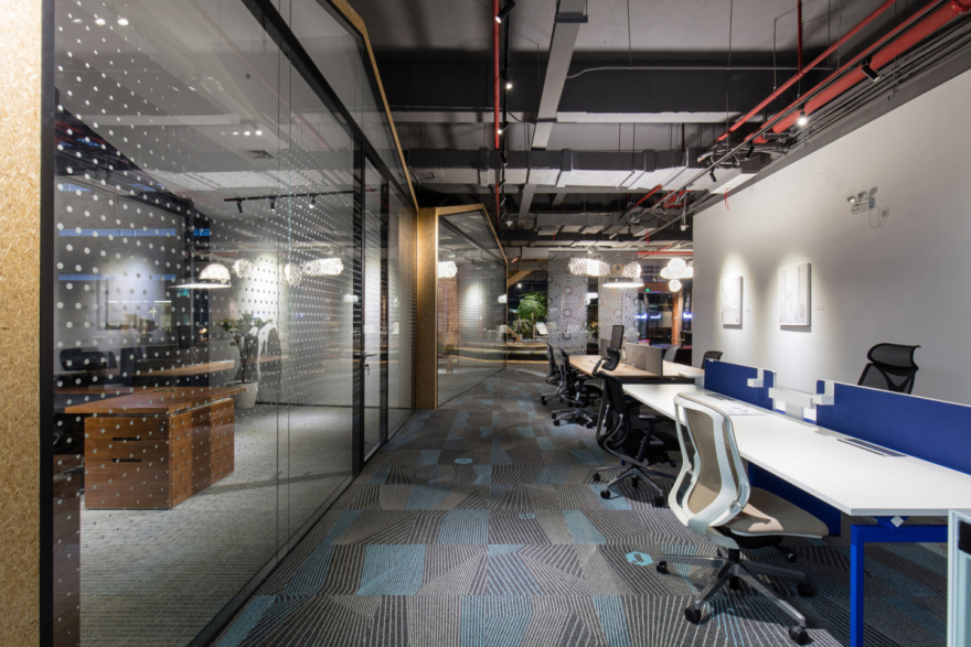 苏州 Element Plus 展示厅与办公室 – 穿越苏式园林的现代办公空间-15