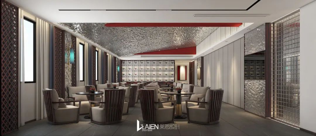 茂菊口腔上海总部办公室 | 新中式风格的海纳百川设计-58