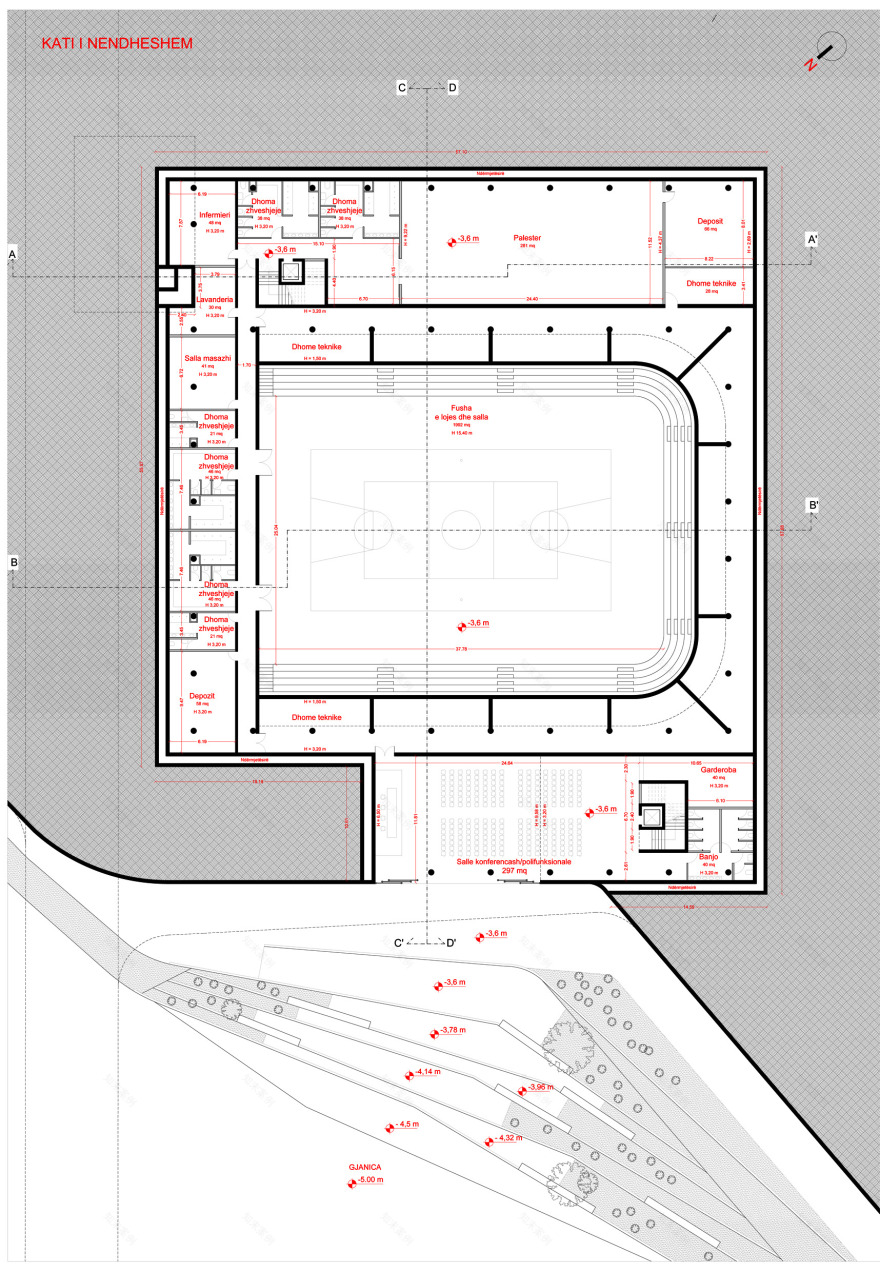 阿尔巴尼亚城市复兴项目——揭示河流与城市关系的设计-13