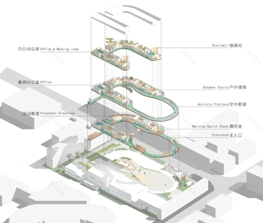 玉溪一幼桂山园 | 空中跑道点亮城市幼儿园-110