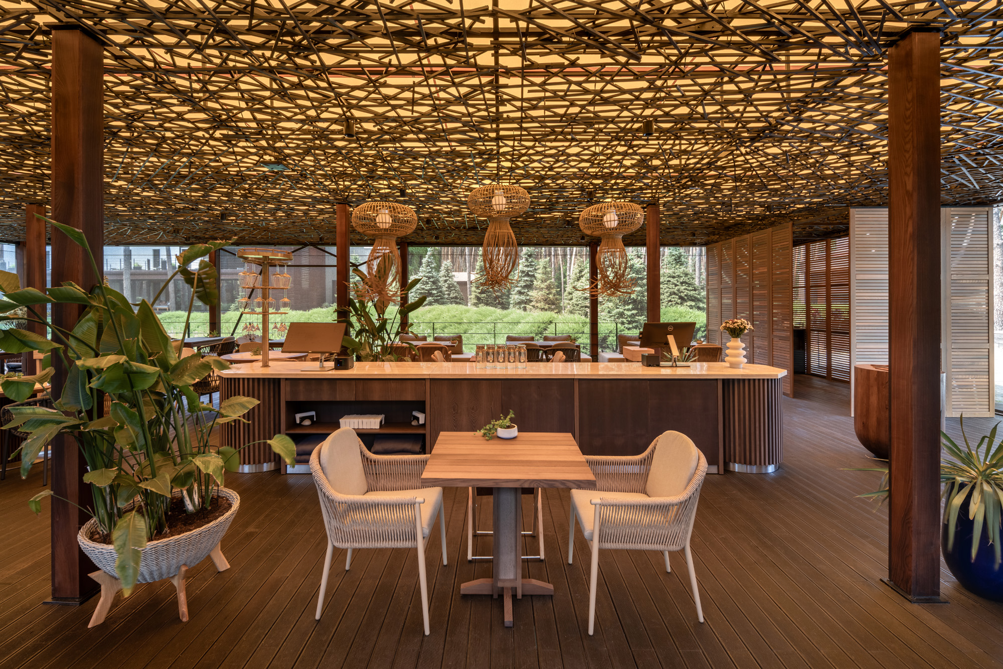 露台与泳池，维霍利休闲公园丨乌克兰丨YOD Group-16