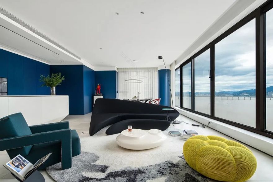 摩登大平层 · 自由之境的现代美学空间丨中国温州丨瑞图琅社空间设计-7