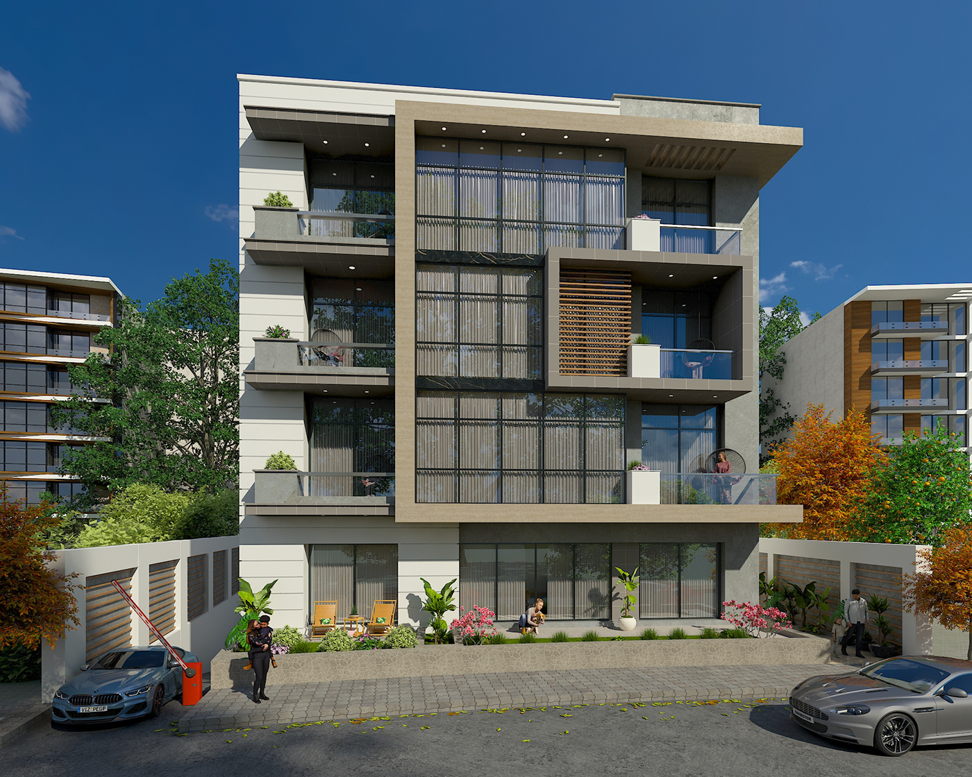 Anastasiya Gushchina丨公寓建筑丨Residential Building - Entrance-0