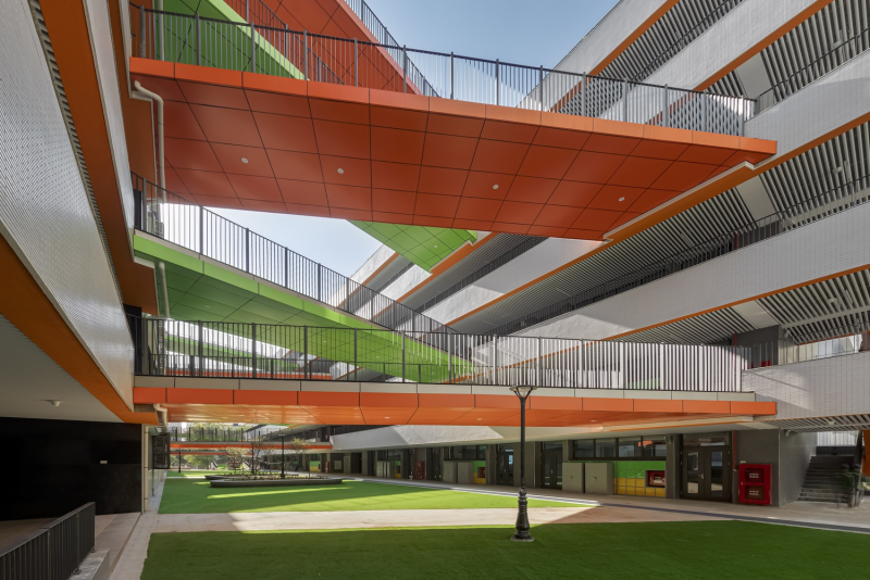 Trường THCS Trần Duy Hưng（陈维兴初中）设计丨越南河内-6