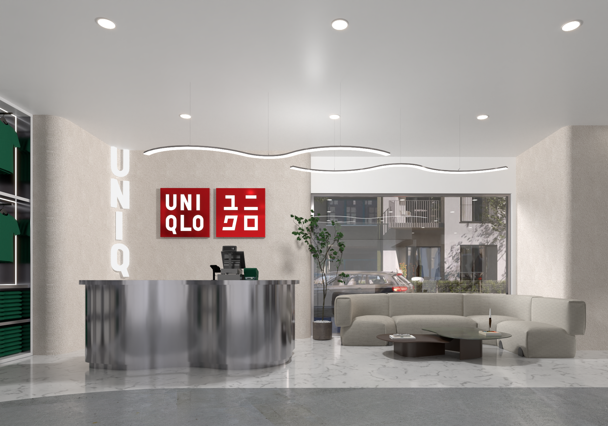 UNIQLO Interior Design Concept | RENDER PROJECT-0