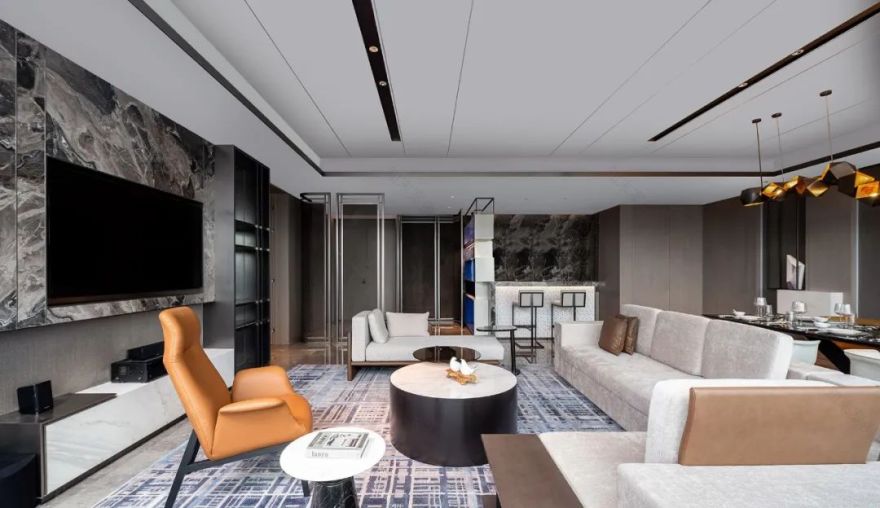 杭州奥克斯中心皇冠假日酒店丨中国杭州丨万景百年室内设计有限公司-45