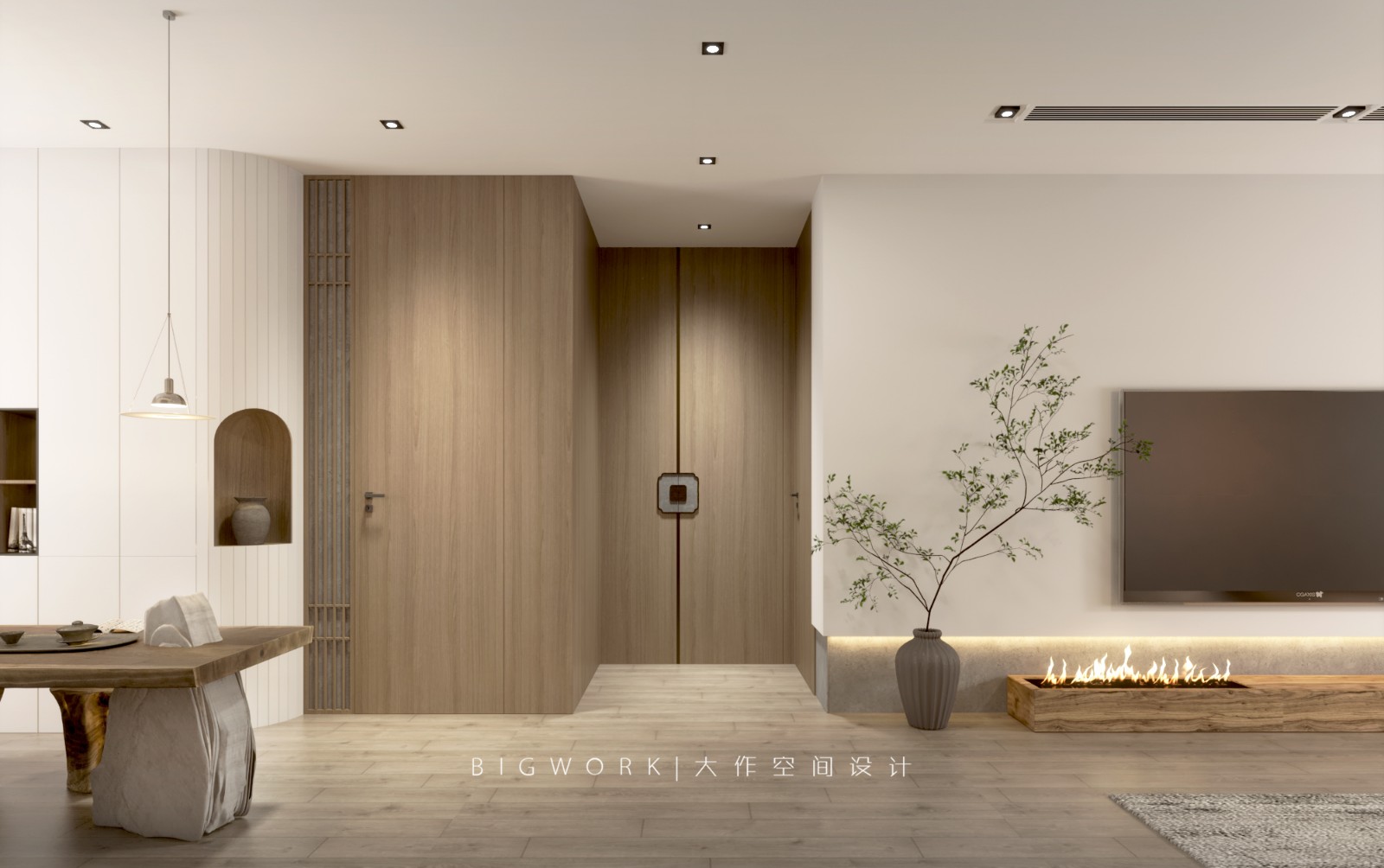 《似初》日式风平层住宅设计丨昌明-14