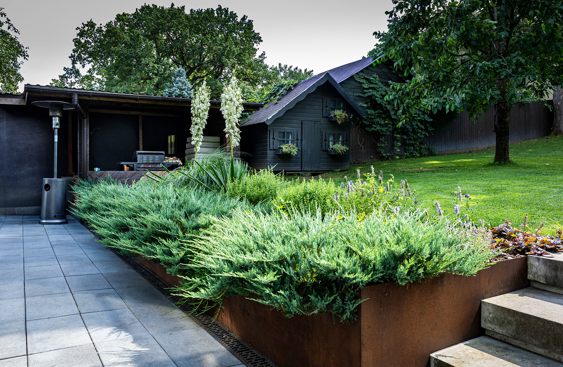 里加梅扎公园私人花园设计丨拉脱维亚里加-4