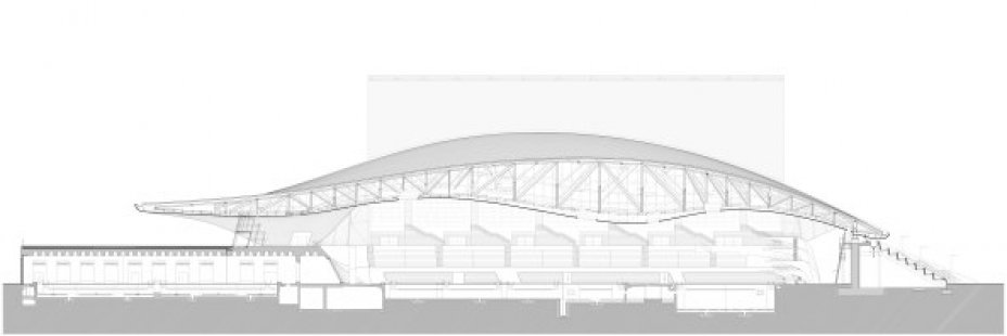 伦敦扎哈·哈迪德水上运动中心丨英国伦敦丨扎哈·M·哈迪德-27