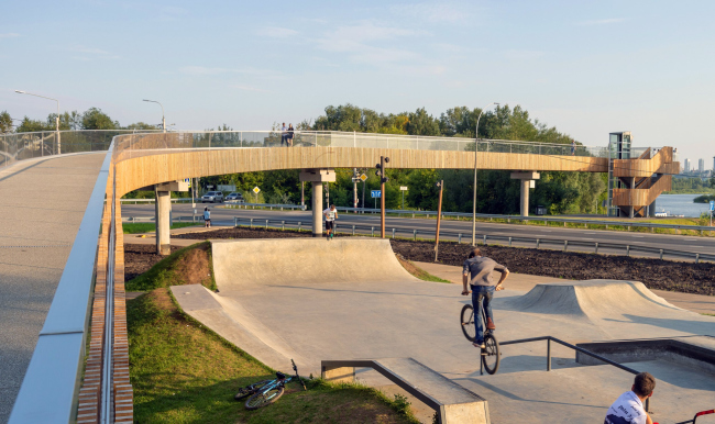 博罗市伏尔加河沿岸人行桥丨俄罗斯丨建筑师С. 戈尔舒诺夫的“ГОРА”建筑事务所-21