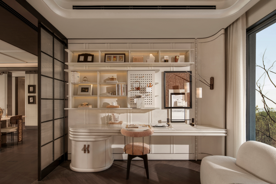 郑州招商・揽阅143户型样板间丨中国河南丨软装设计为元禾大千,未提及硬装设计方-43