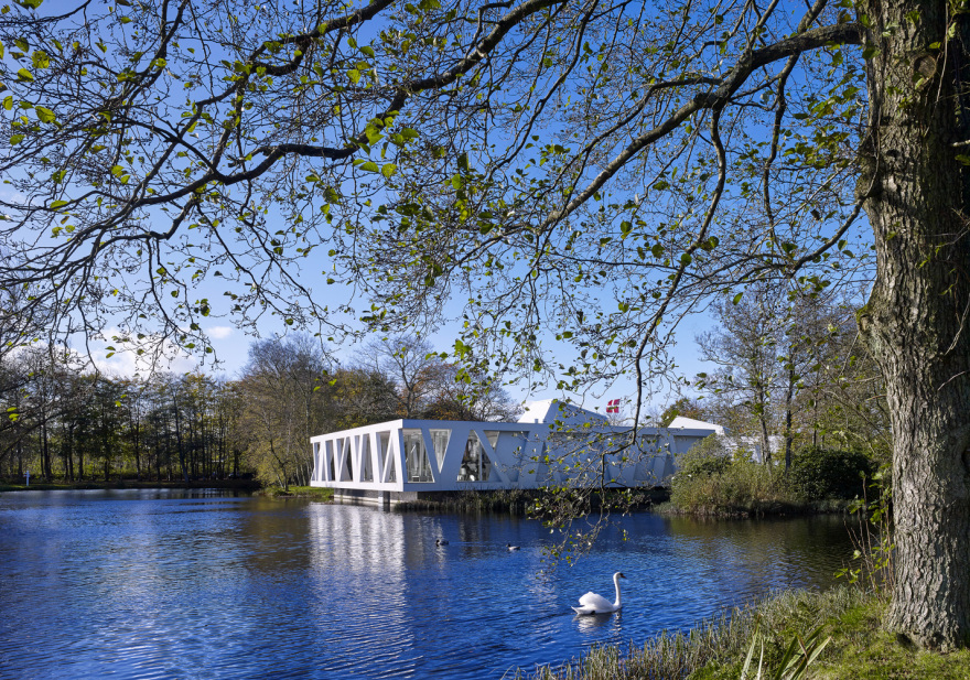 丹麦漂浮艺术博物馆·汉宁·拉森的湖畔杰作-36